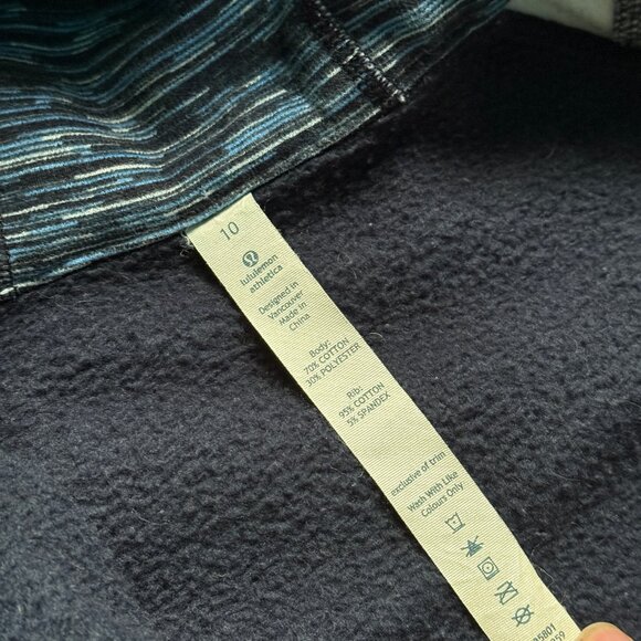 Lululemon Women's Scuba Hoodie *Stretch (Lined Hood) - Blue - Picture 5 of 7